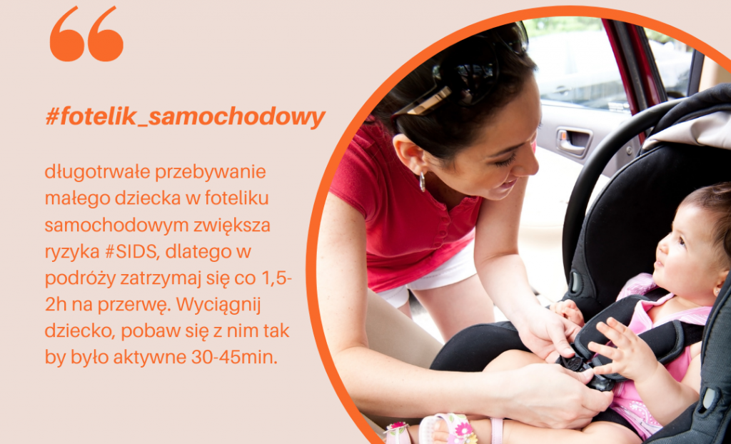 Fotelik samochodowy niemowlęcy