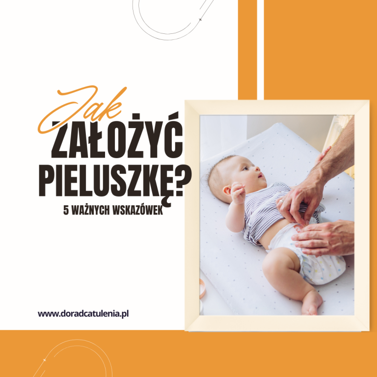jak założyć pieluszkę chustonoszenie Kraków doradca noszenia nosidełka chusta nosidełko